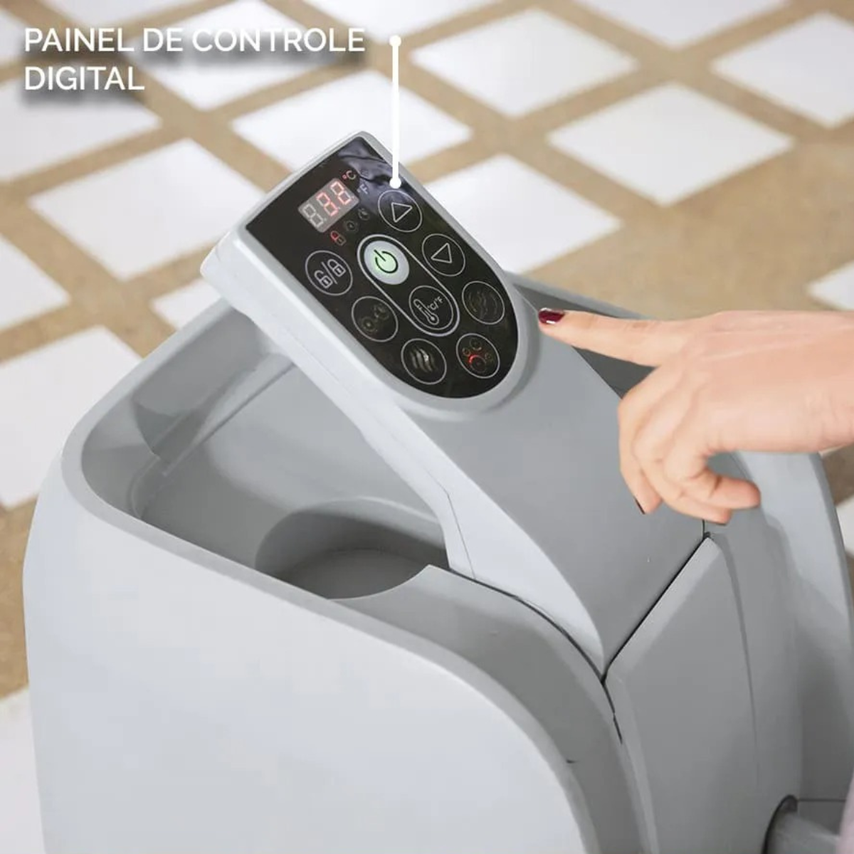 Banheira Ofurô Spa Inflável 669L + Bomba Filtrante Aquecedora