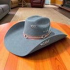 Chapeu 3 Cravos Americano Cinza