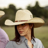 CHAPÉU C I DUPLO AMERICANO TRADIÇÃO ABA G (MOLDADO)